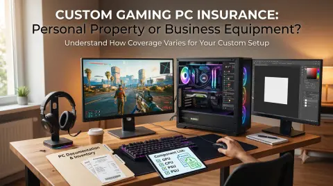 Custom Gaming PC Insurance: Personal Property or Business Equipment?
