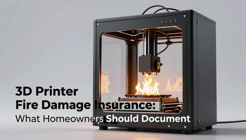 3D Printer Fire Damage Insurance: What Homeowners Should Document