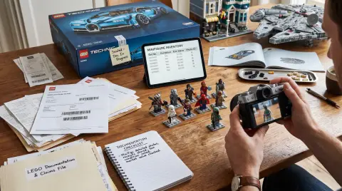 LEGO Collection Insurance: How to Document Sets, Minifigures, and Market Value