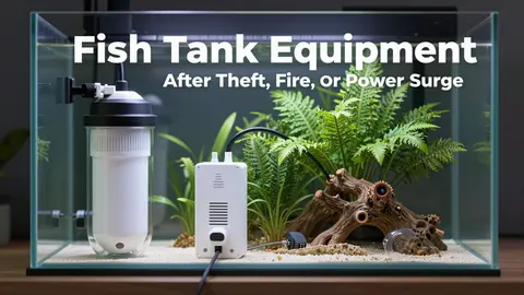 Fish Tank Equipment Insurance After Theft, Fire, or Power Surge
