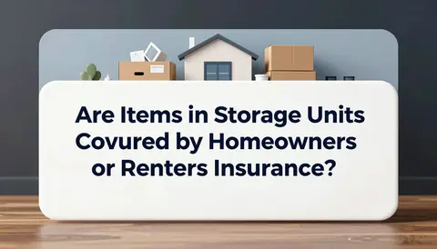 Are Items in Storage Units Covered by Homeowners or Renters Insurance?