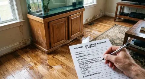Large Aquarium Leak Insurance: What Happens When Water Damages Your Floor?