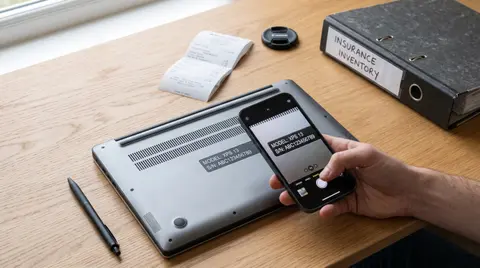 How to Photograph Serial Numbers for Insurance Documentation