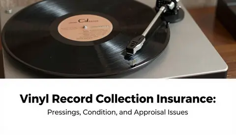 Vinyl Record Collection Insurance: Pressings, Condition, and Appraisal Issues